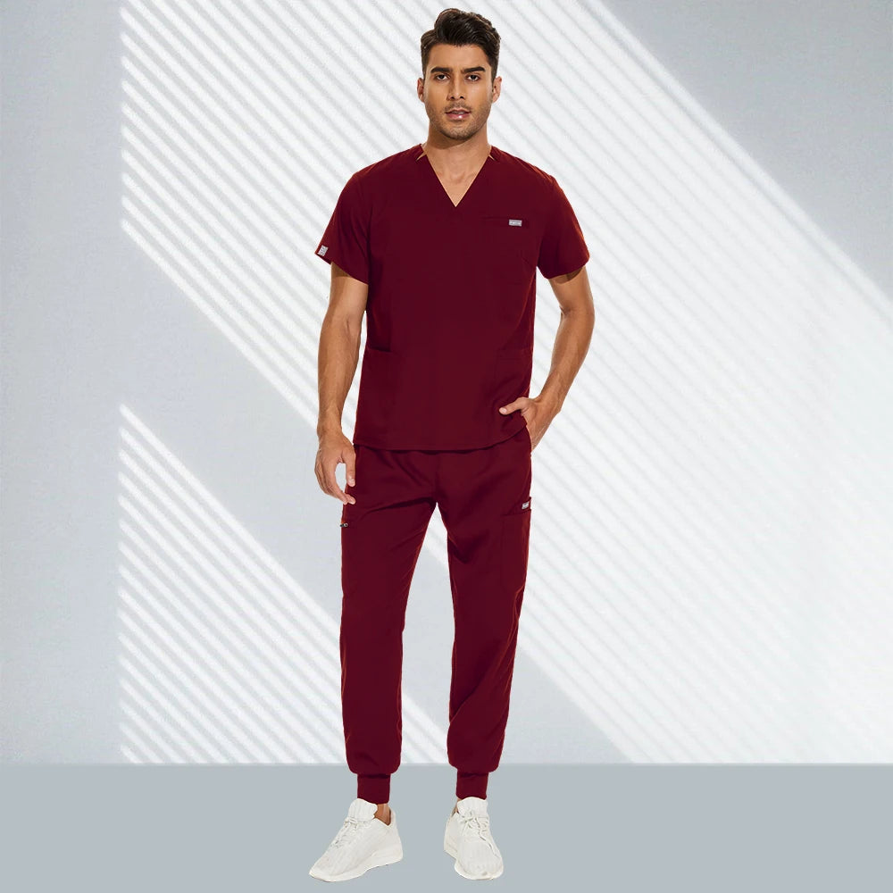 Nursing Set Casual Jogger Suits Short 