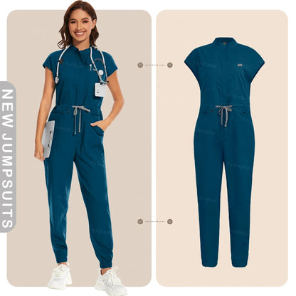 Scrubs Medical Workwear Surgical Nursing Uniforms Pet Clinic Clothes Scrubs Uniforms