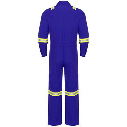 Mens High Visibility Reflective Coveralls - Your Ultimate Work Companion!