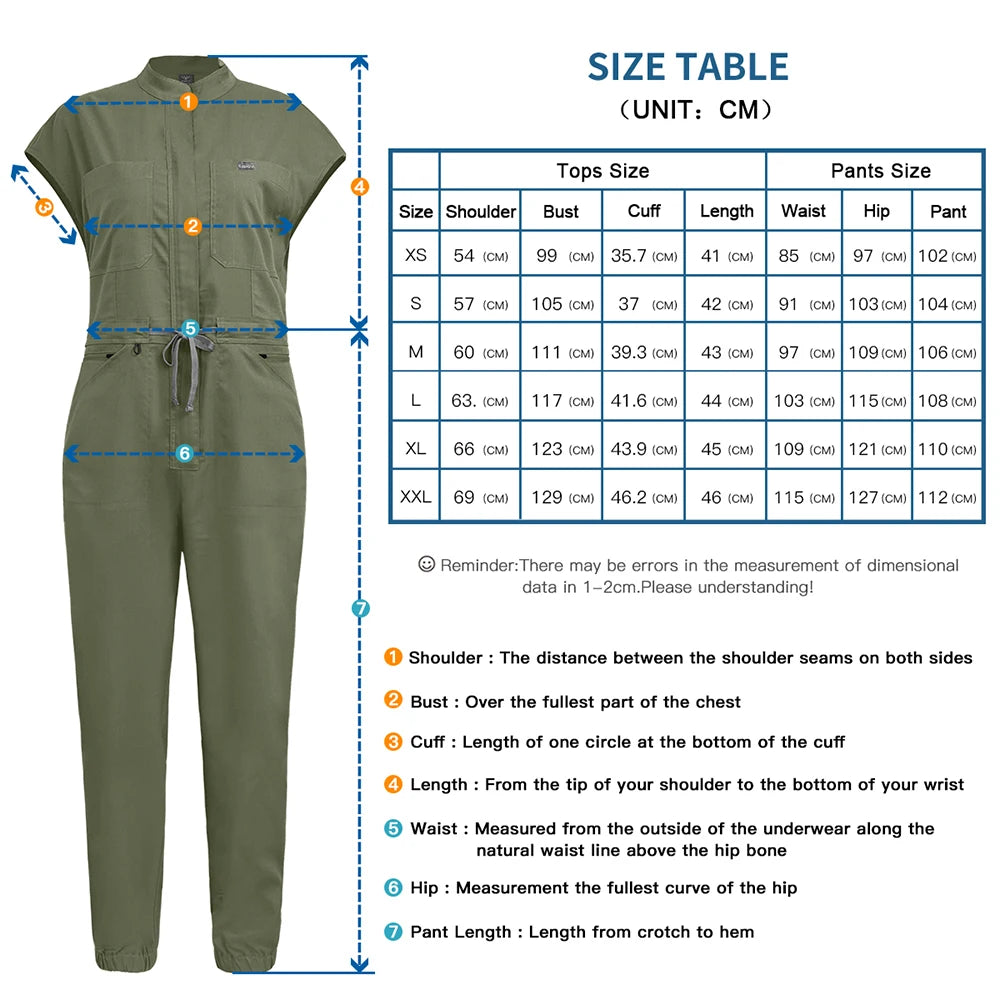 Scrubs Medical Workwear Surgical Nursing Uniforms Pet Clinic Clothes Scrubs Uniforms
