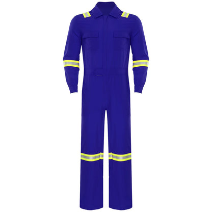 Mens High Visibility Reflective Coveralls - Your Ultimate Work Companion!