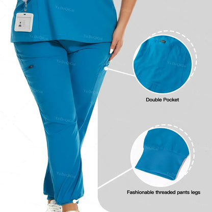 Scrubs Medical Uniforms Women Set Nursing Accessories Hospital Suit Surgical Uniforms