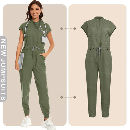 Scrubs Medical Workwear Surgical Nursing Uniforms Pet Clinic Clothes Scrubs Uniforms