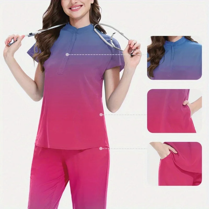 fashionable multicolor scrub set - Image 3
