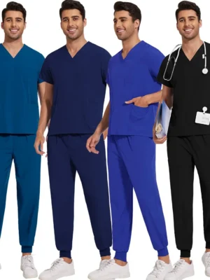 Slim Fit Men Medical Uniforms